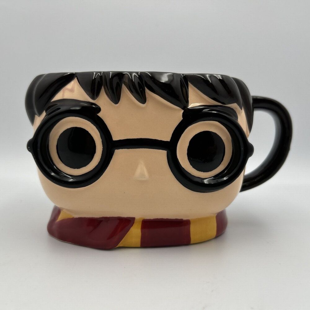 Funko Harry Potter Sculpted Ceramic Mug 16 oz Wizard Coffee Cup 2025 EUC